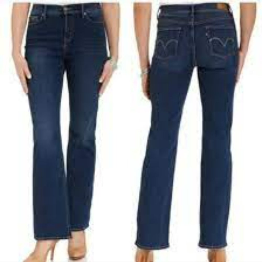 Levis Perfectly Slimming Size 10M Bootcut Jeans